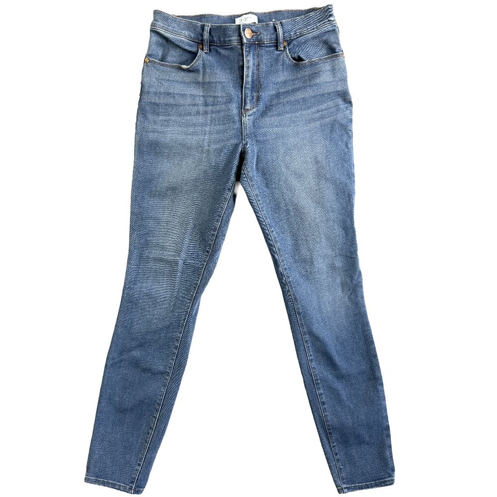 LOFT Outlet High Rise Legging Jeans Skinny Stretch Denim Size 6